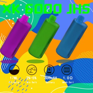 XK 6000 JHS Puffs Disposable Vape Pod